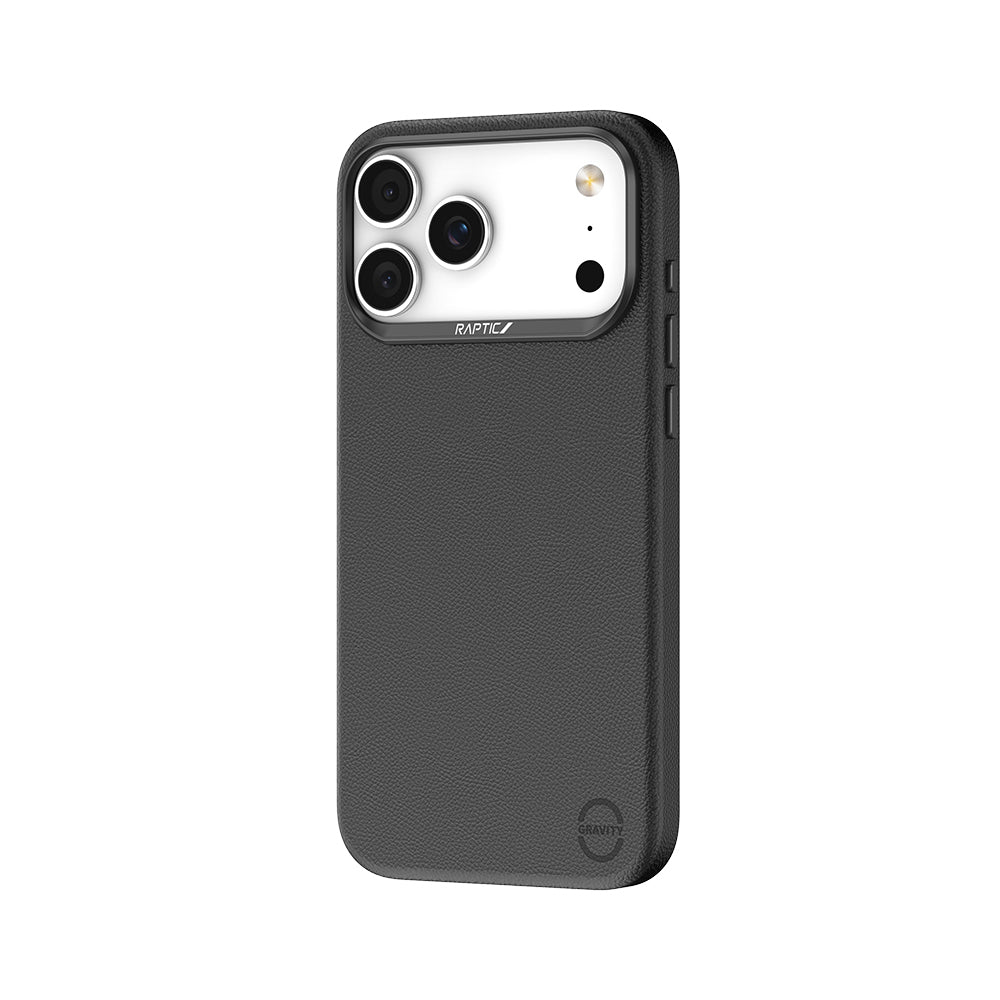 iPhone 17 Pro Kılıf M-Safe Şarj Özellikli Polimerik Deri Raptic Urban Nano Kapak Beyaz