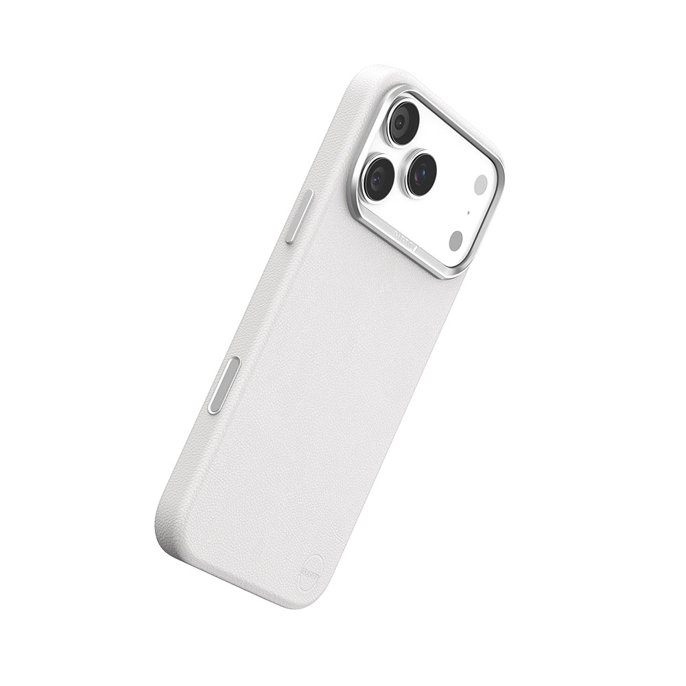 iPhone 17 Pro Kılıf M-Safe Şarj Özellikli Polimerik Deri Raptic Urban Nano Kapak Siyah