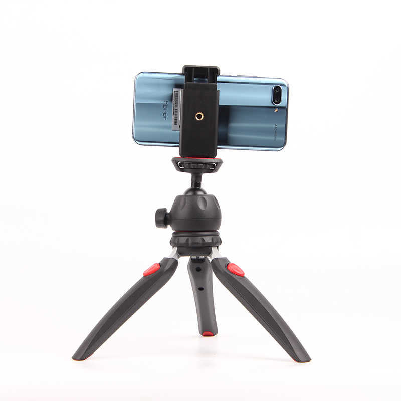 Jmary MT-35 Tripod 360 Derece Oynar Başlıklı Çok Yönlü Kısa Telefon Sabitleyici Siyah