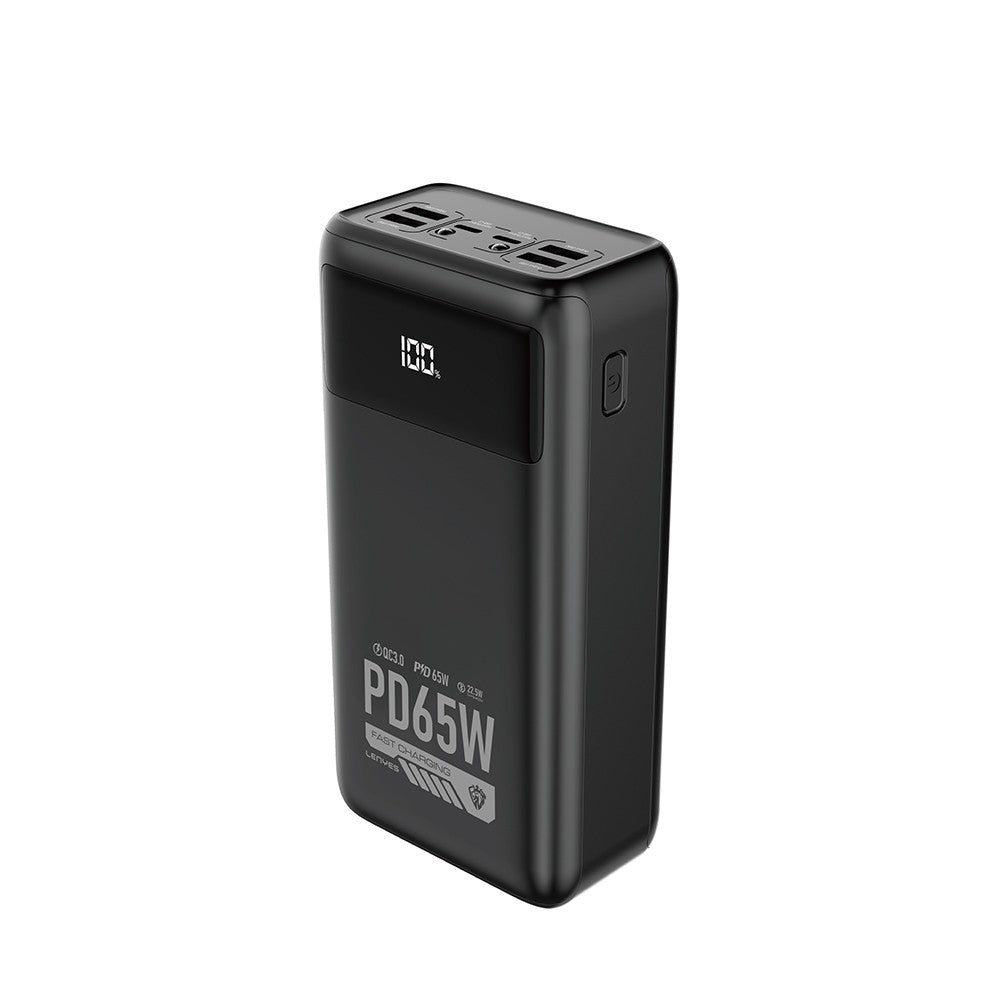 Lenyes PX591D Pro Hızlı Şarj Özellikli Dijital LED Göstergeli Taşınabilir Powerbank 65W 50000mAh