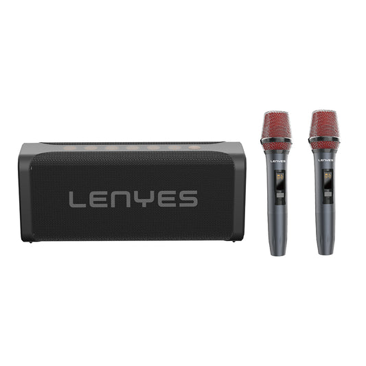 Lenyes S829 Karaoke Mikrofonlu Bluetooth Speaker Hoparlör v5.0