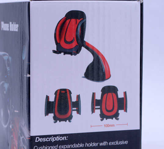 Zore Mobile Phone Holder Araç Telefon Tutucu Kırmızı