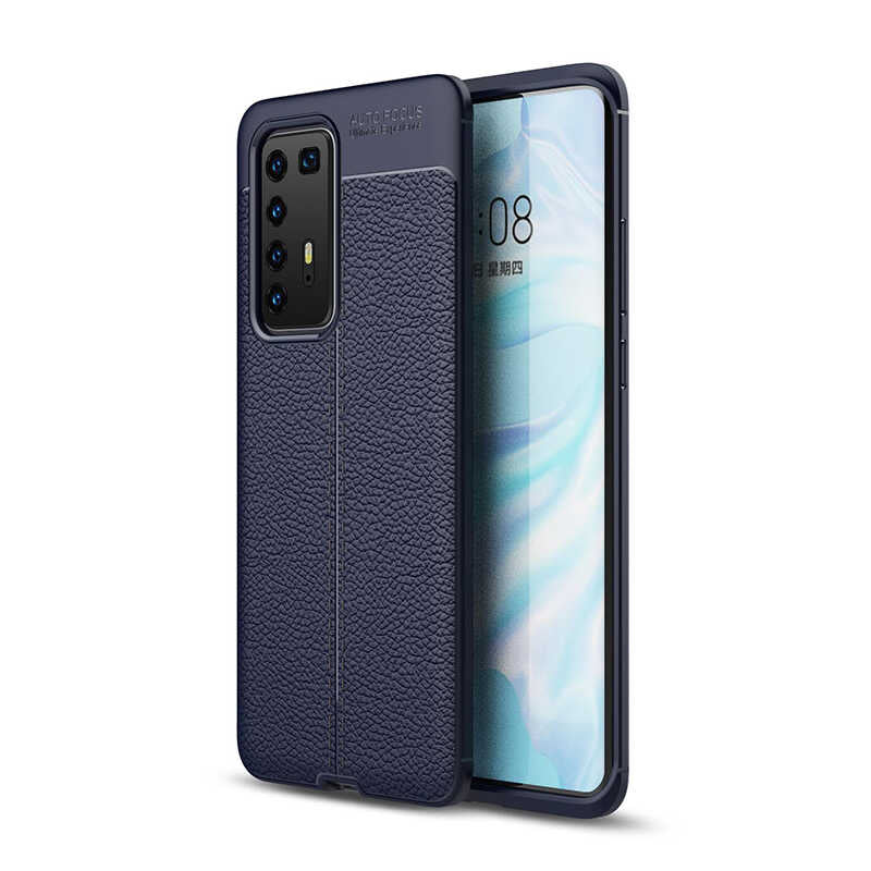 Huawei P40 Pro Kılıf Zore Niss Silikon Kapak