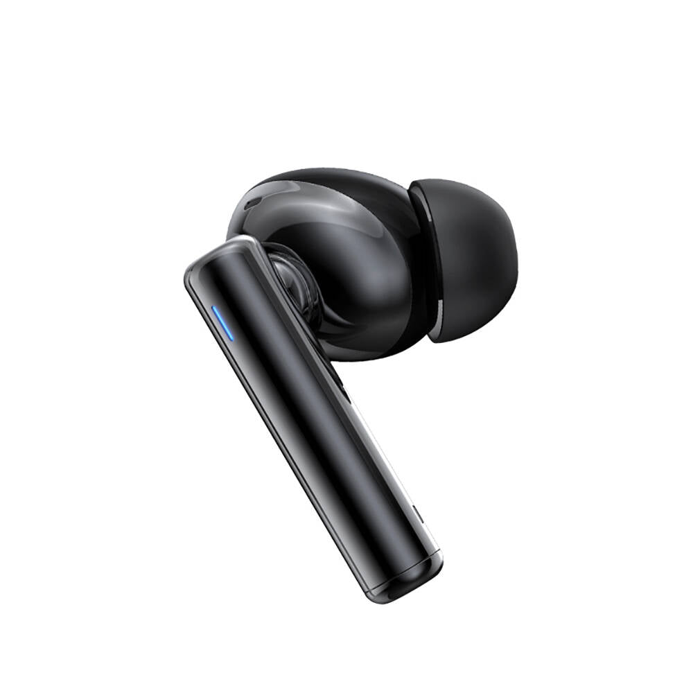 Recci REP-W77 Warrior Serisi ANC Özellikli TWS Kulak İçi Bluetooth v5.3 Kulaklık Siyah