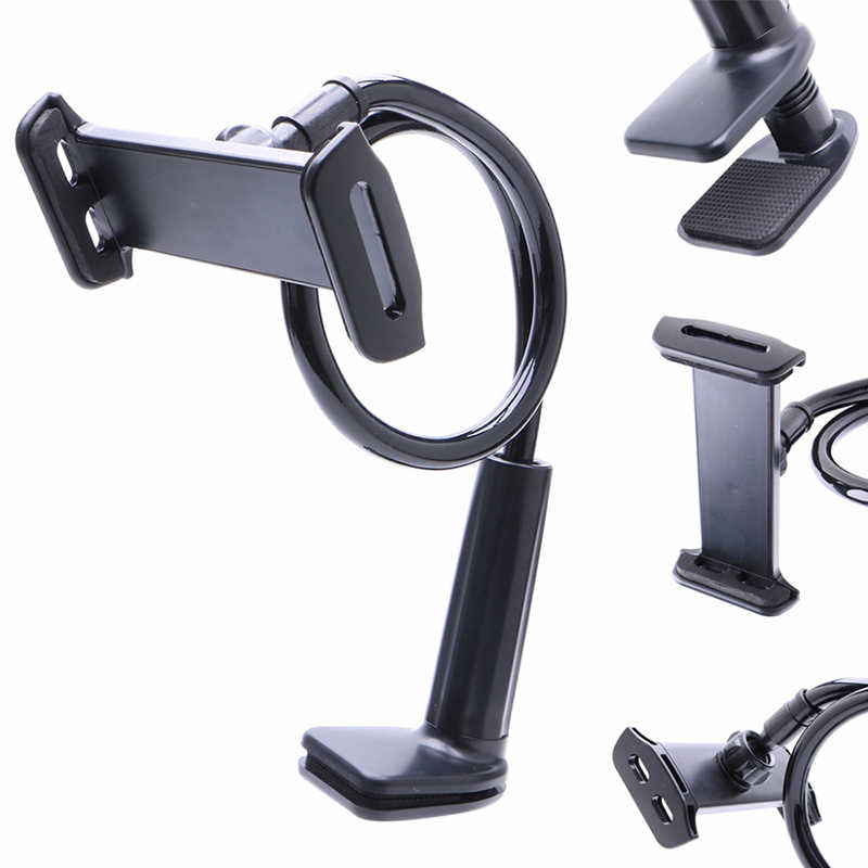 S007 Tablet Masa Tutucu Sıkıştırmalı Siyah