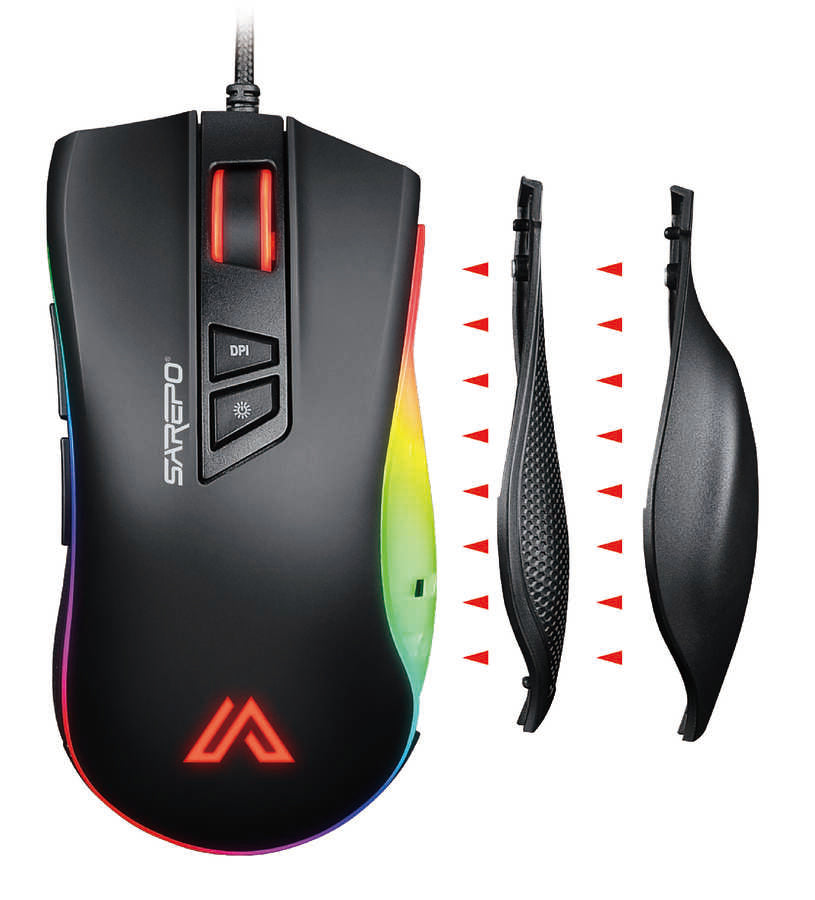 Sarepo GT-300 Oyuncu Mouse Siyah