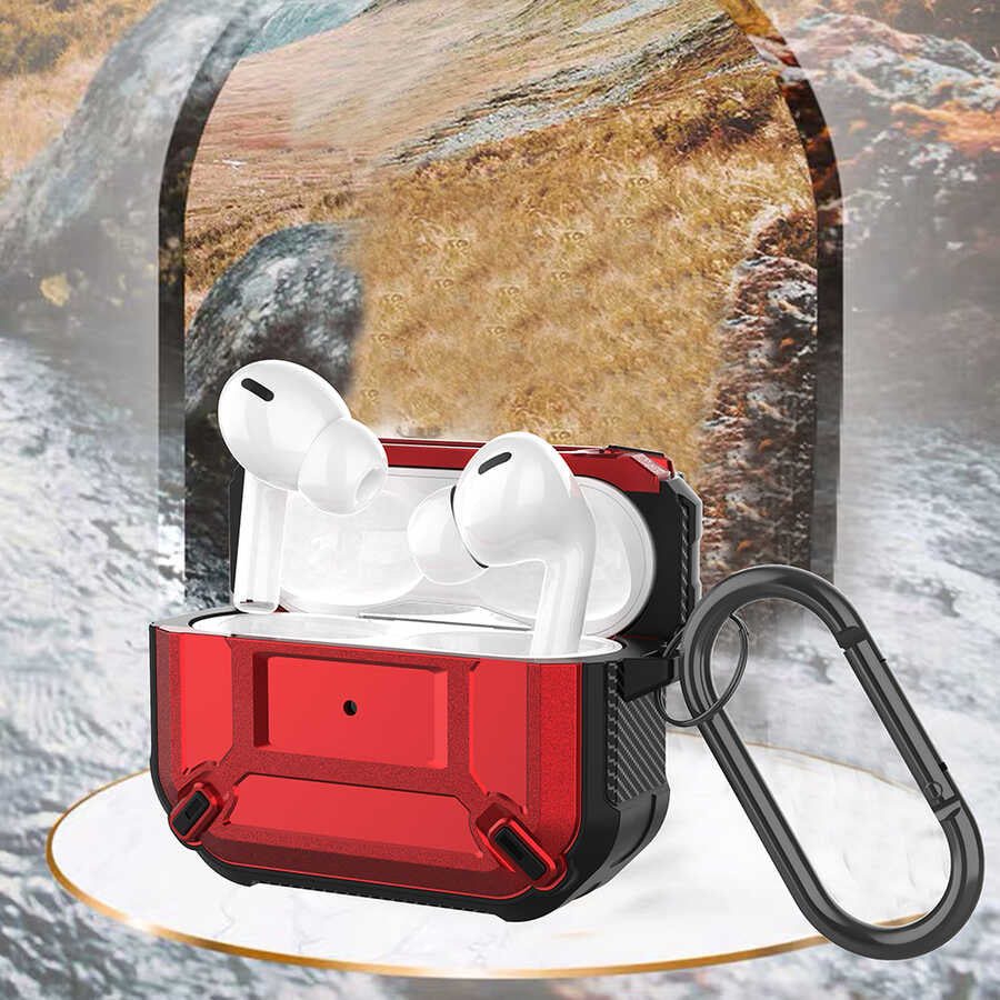 Wiwu APC007 Airpods Pro Kılıf Kırmızı