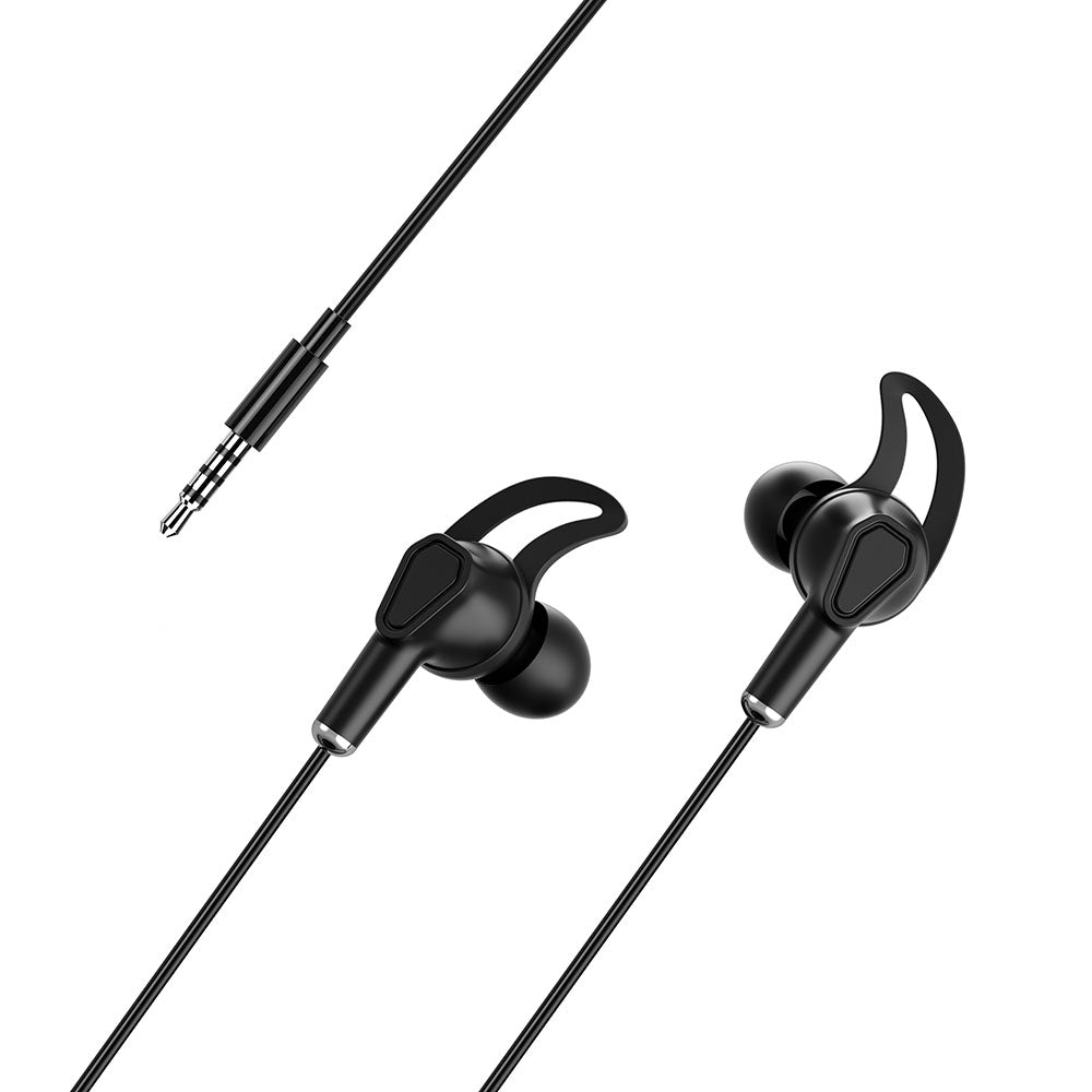 Wiwu EB309 Hi-Fi Ses Kaliteli 3.5mm Kulakiçi Kulaklık Siyah