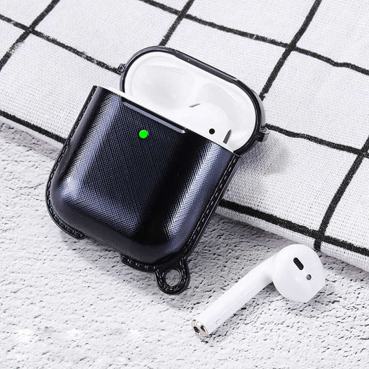 Wiwu Grace Electroplate Airpods Kılıf Siyah