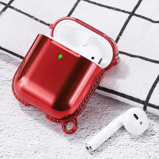 Wiwu Grace Electroplate Airpods Kılıf Kırmızı