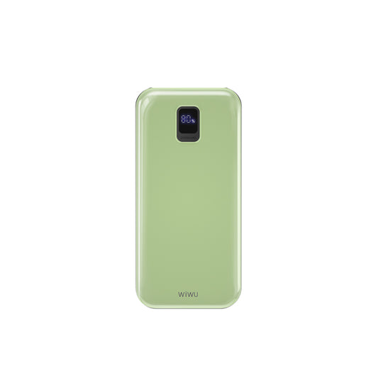 Wiwu JC-16 LED Ekranlı Li-Polimer Aşırı Akım Korumalı Taşınabilir Powerbank PD 20W 10000mAh