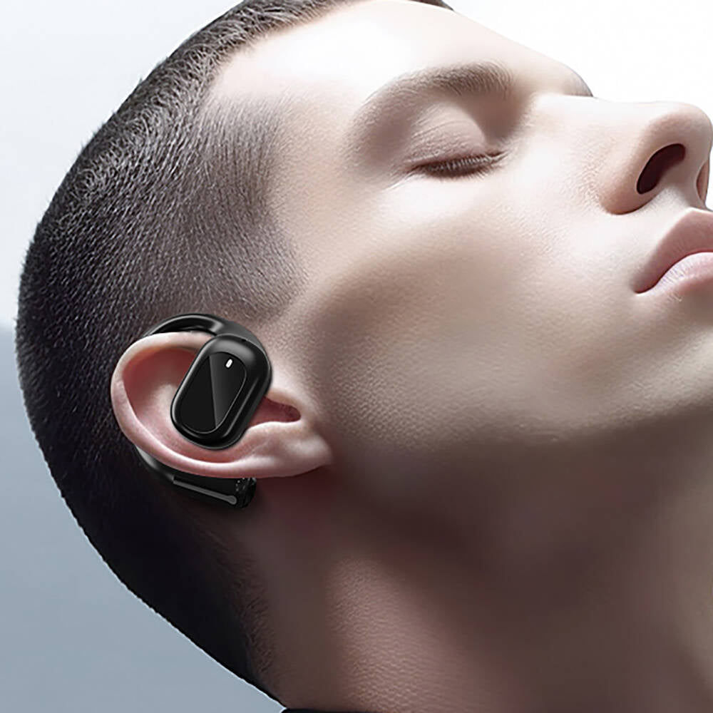 Wiwu O100 Openbuds OWS Kulak İçi Bluetooth v5.3 Kulaklık Siyah