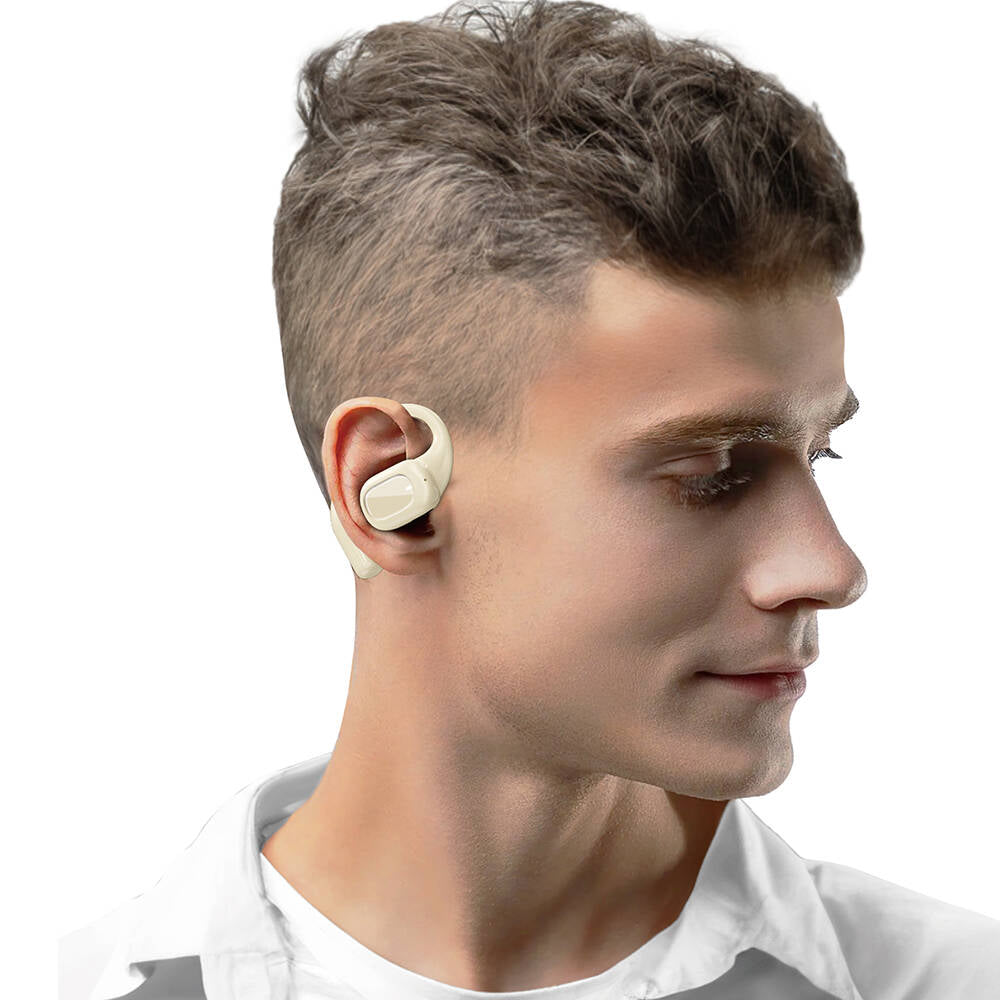 Wiwu O100 Openbuds OWS Kulak İçi Bluetooth v5.3 Kulaklık Siyah