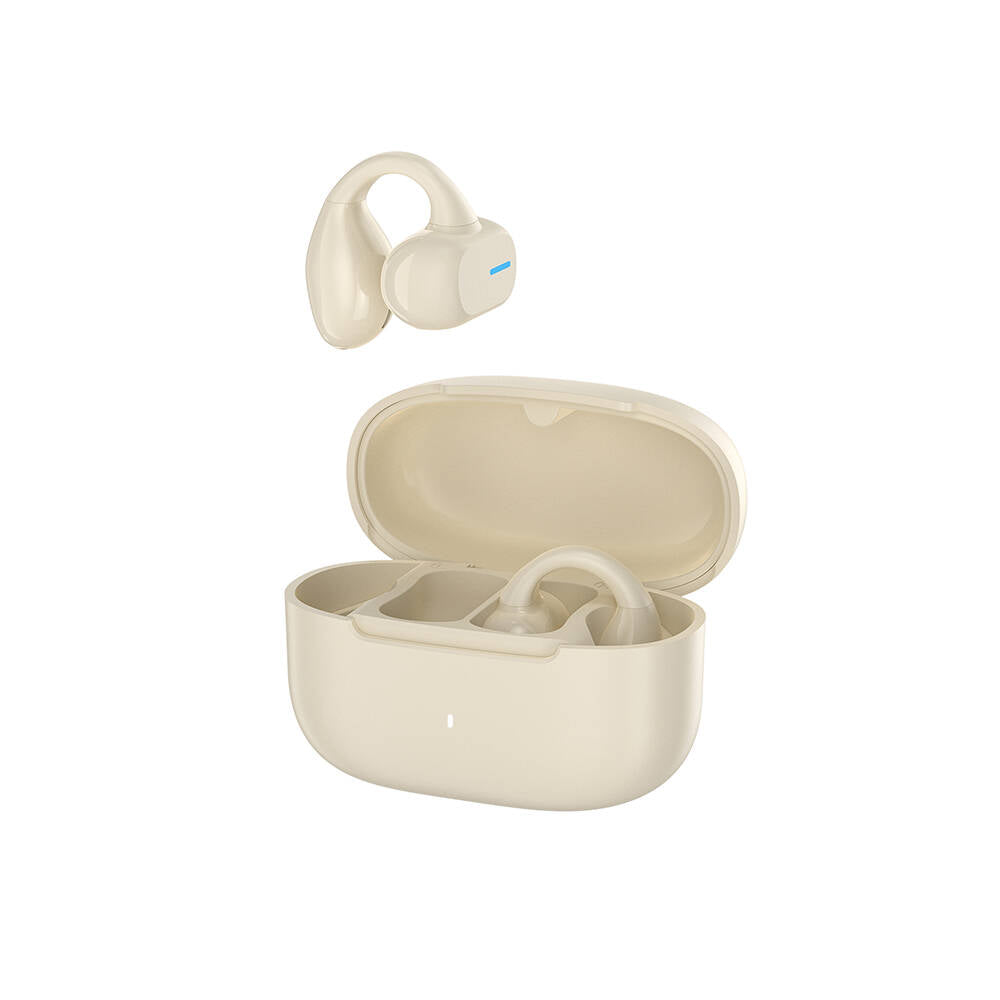 Wiwu O200 Openbuds OWS Kulak İçi Bluetooth v5.3 Kulaklık Beyaz