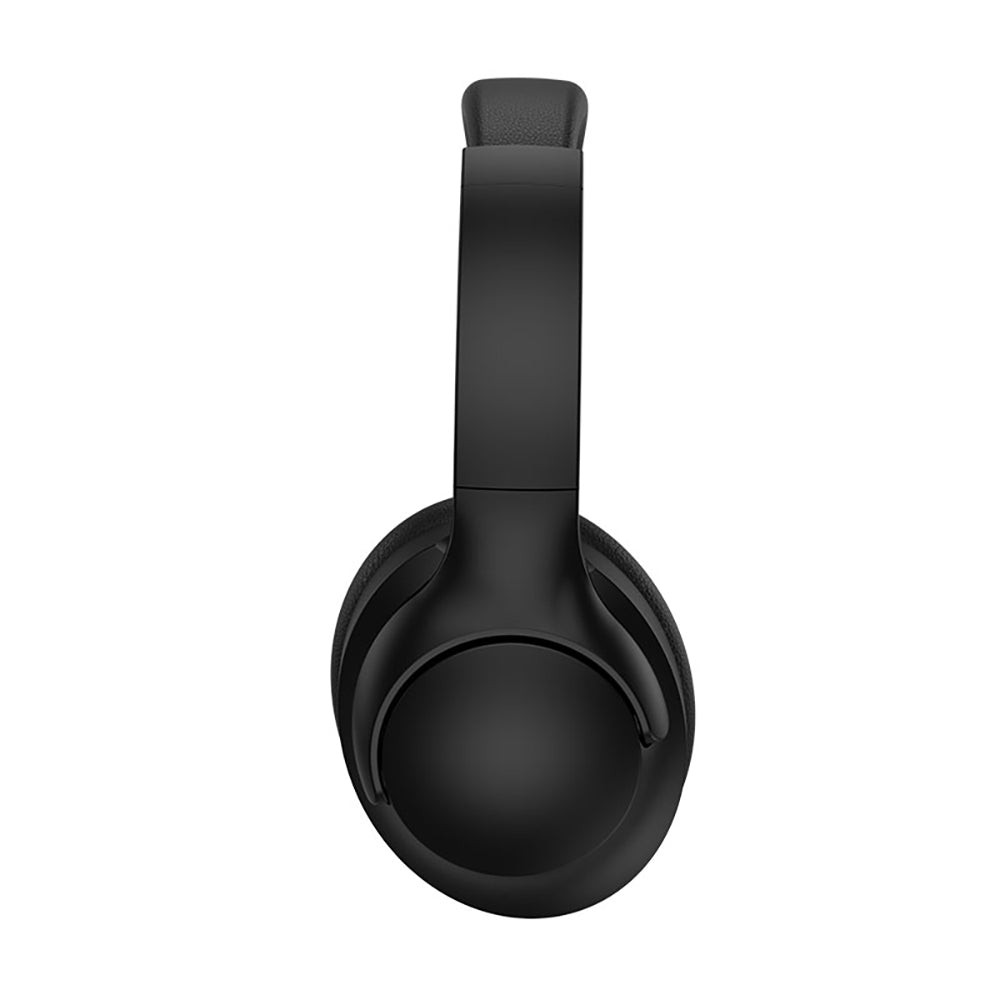 Wiwu TD-08 Elite Serisi Ayarlanabilir Pure Bass Hi-Fi Kulak Üstü Bluetooth Kulaklık v5.3 Siyah