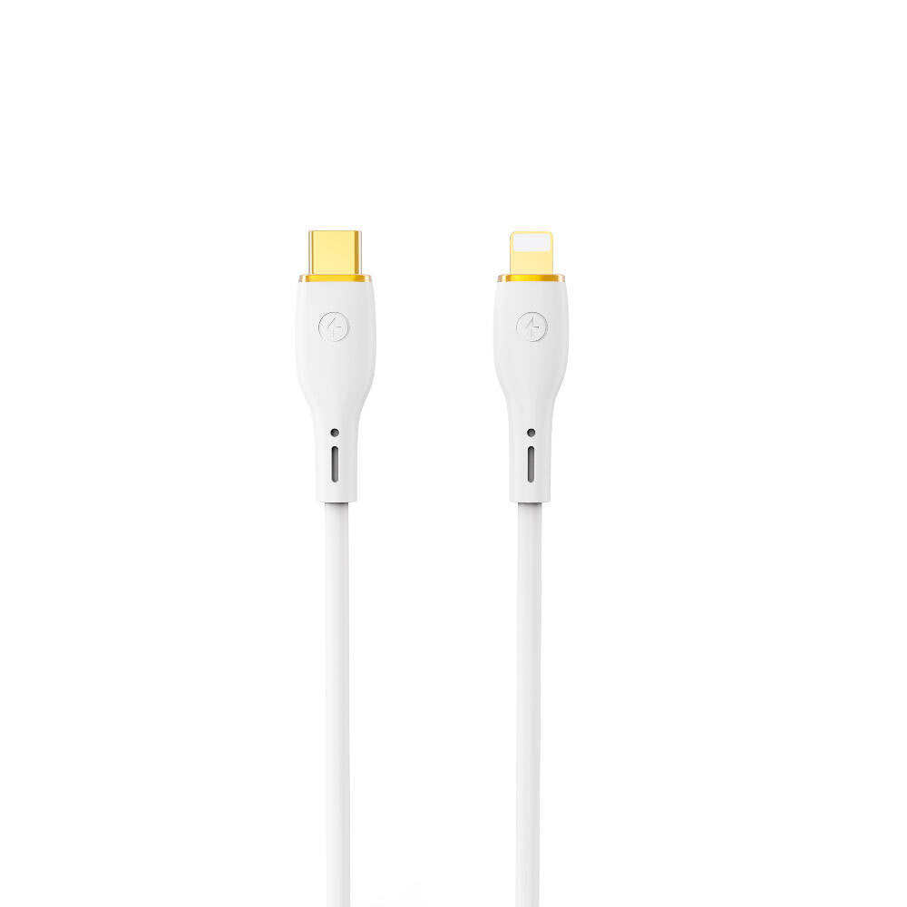 Wiwu Wi-C018 Vigor Serisi Type-C to Lightning PD Data Kablo 30W 1.2 Metre Siyah