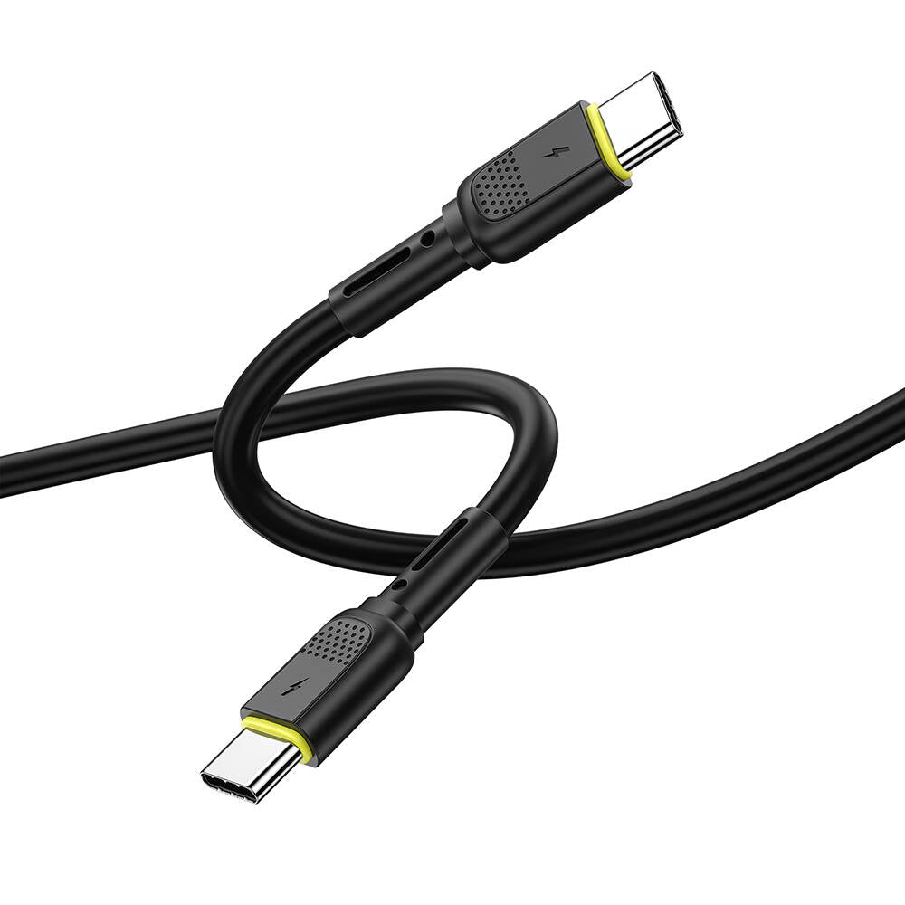 Wiwu Wi-C034 Type-C to Type-C PD Kablo 60W 120cm Siyah