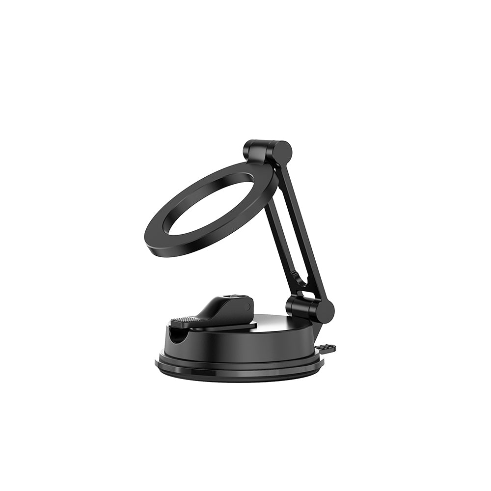 Wiwu Wi-CH055 360 Derece Dönebilen Magnetik Stand Araç Telefon Tutucu Siyah