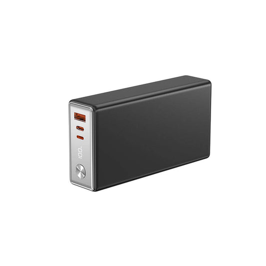 Wiwu Wi-P006 Rock LED Ekranlı Taşınabilir Powerbank PD 20W 20000mAh Siyah