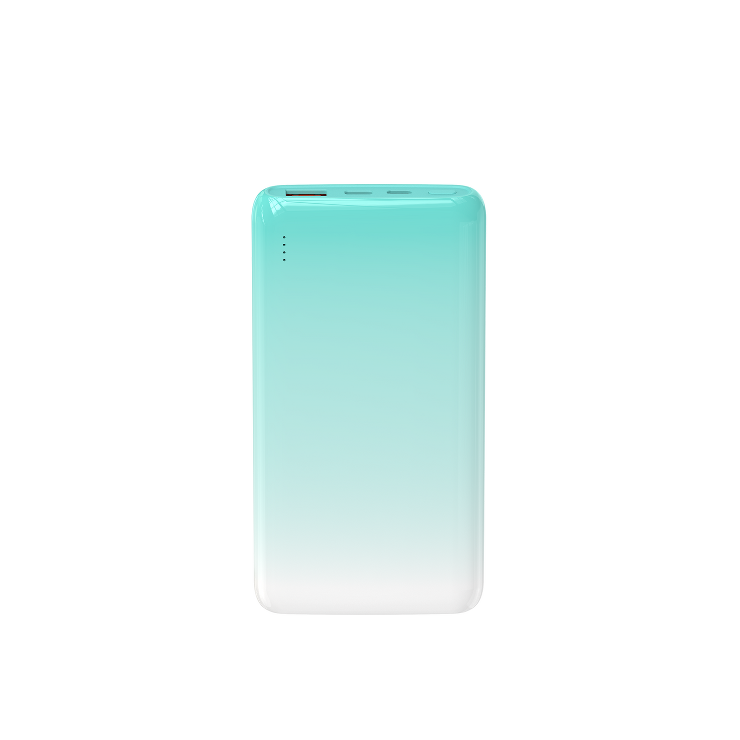 Wiwu Wi-P008 Rainbow LED Işıklı Göstergeli Renkli Taşınabilir Powerbank PD 22.5W 10000mAh Mor