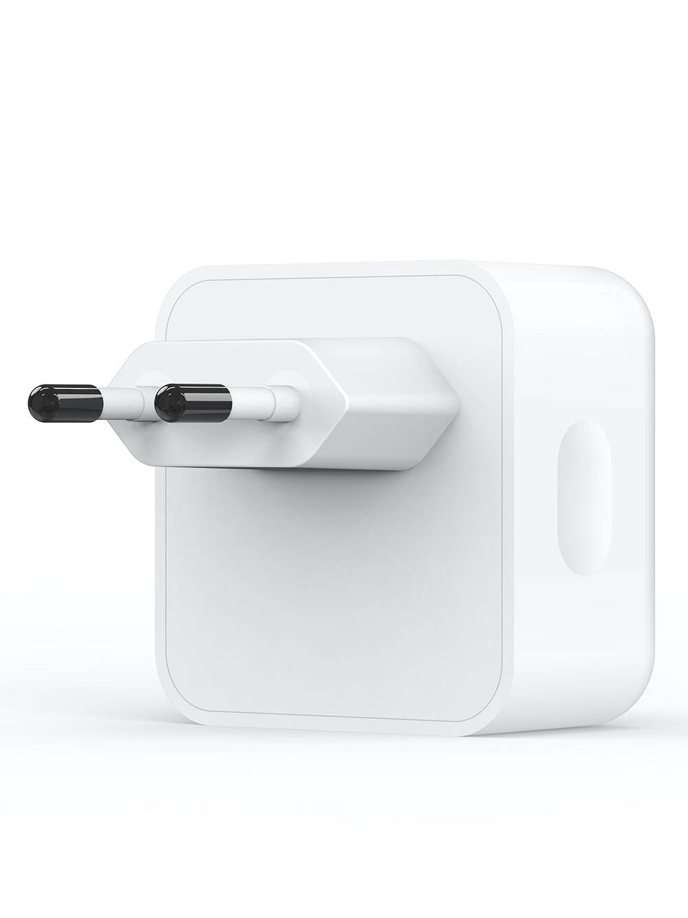 Wiwu Wi-U010 Comet Serisi Dual Type-C Hızlı Şarj Özellikli Seyahat Şarj Başlığı 35W Beyaz