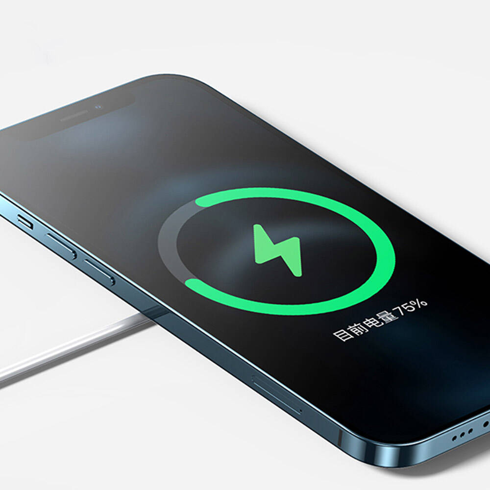 Wiwu Wi-W009 Interstellar 15W Hızlı Şarj Özellikli M-safe PD Wireless Şarj Aleti Gri