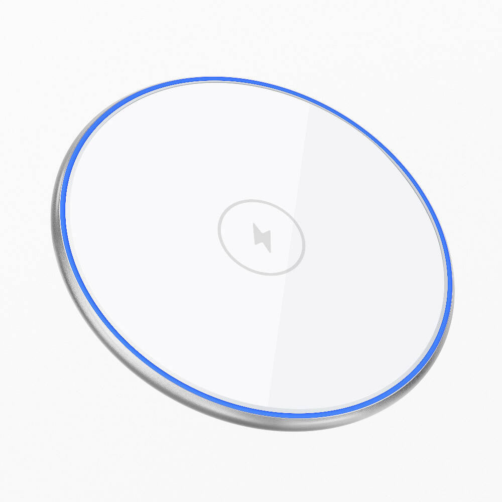 Wiwu Wi-W012 Quantus 15W Hızlı Şarj Özellikli Masaüstü Wireless Şarj Aleti Siyah