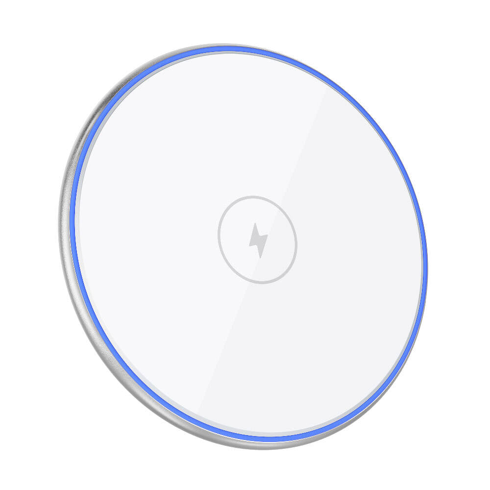 Wiwu Wi-W012 Quantus 15W Hızlı Şarj Özellikli Masaüstü Wireless Şarj Aleti Siyah