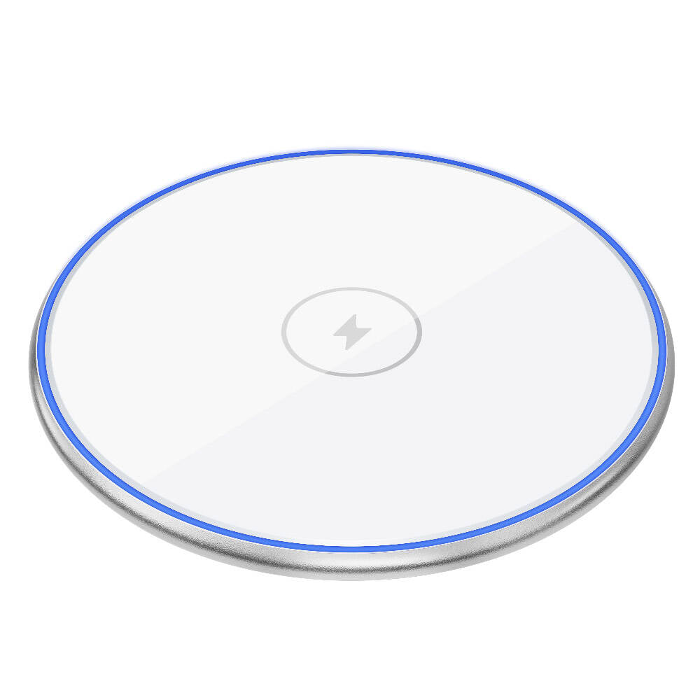 Wiwu Wi-W012 Quantus 15W Hızlı Şarj Özellikli Masaüstü Wireless Şarj Aleti Siyah