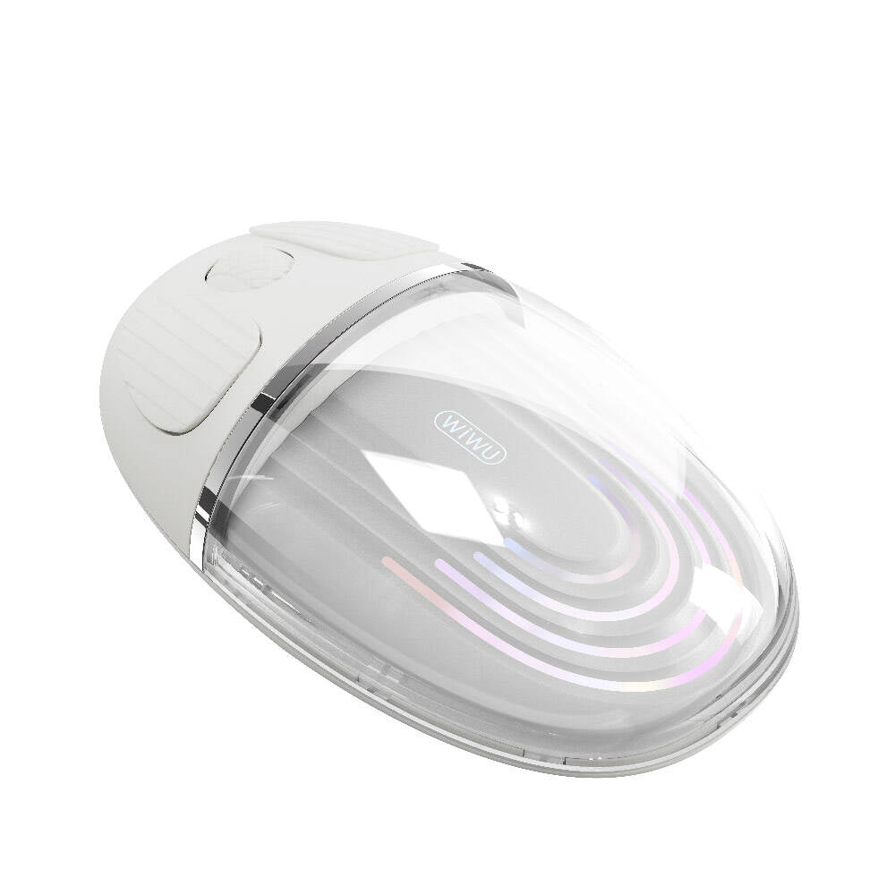 Wiwu WM109 Magic Wimice Serisi Şeffaf Tasarımlı Kablosuz Mouse 1200 DPI Pembe