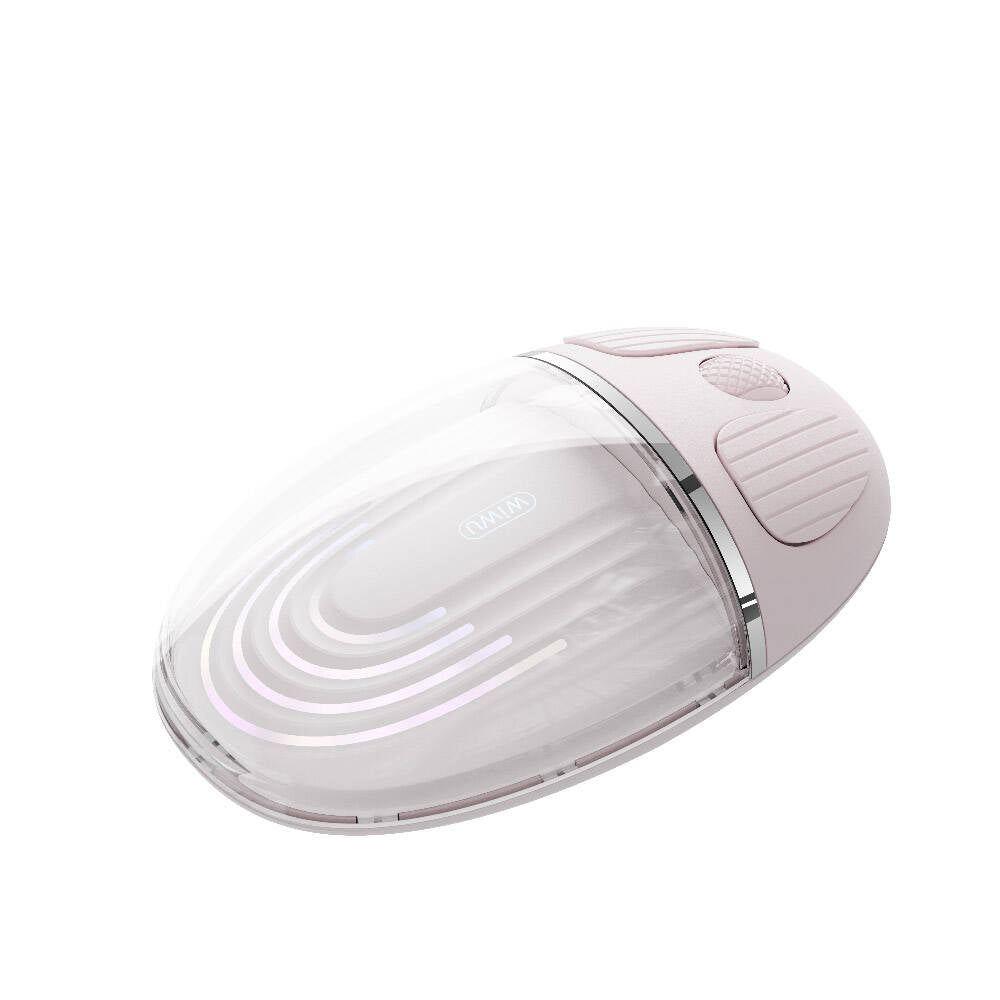 Wiwu WM109 Magic Wimice Serisi Şeffaf Tasarımlı Kablosuz Mouse 1200 DPI Pembe
