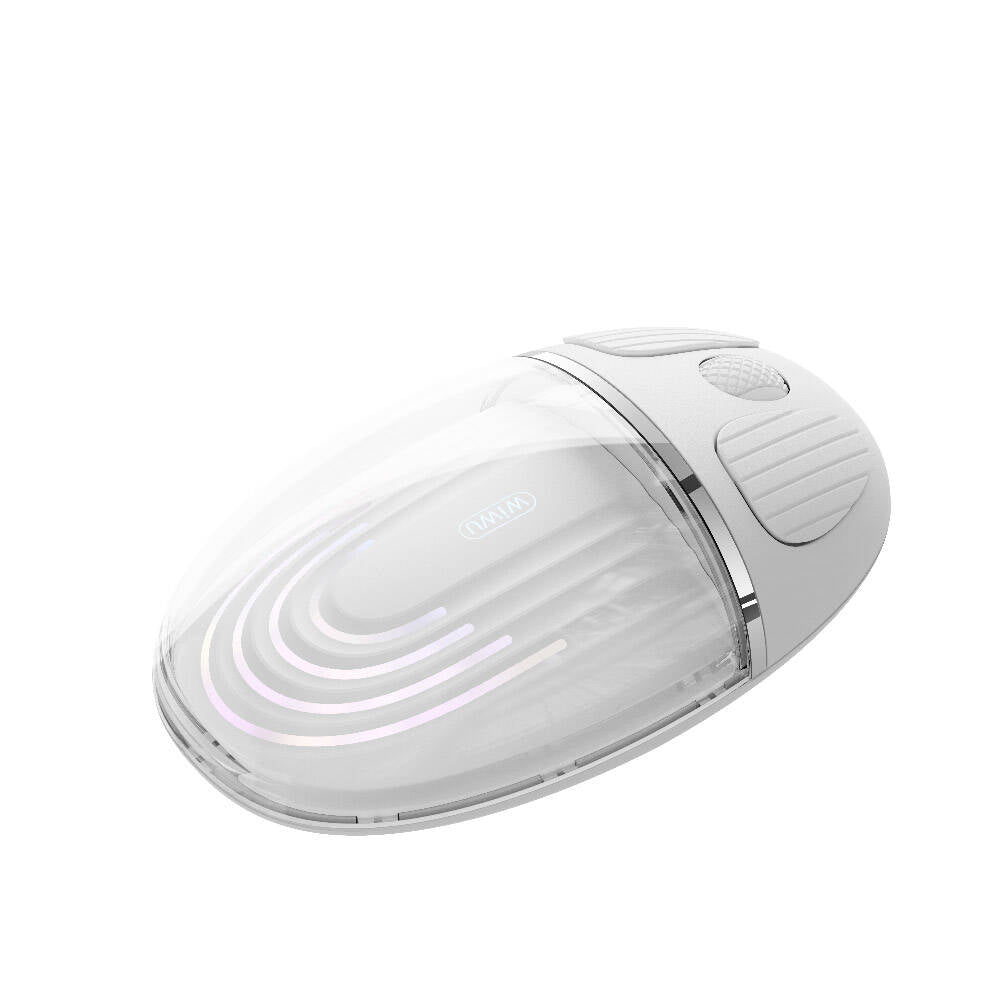 Wiwu WM109 Magic Wimice Serisi Şeffaf Tasarımlı Kablosuz Mouse 1200 DPI Pembe