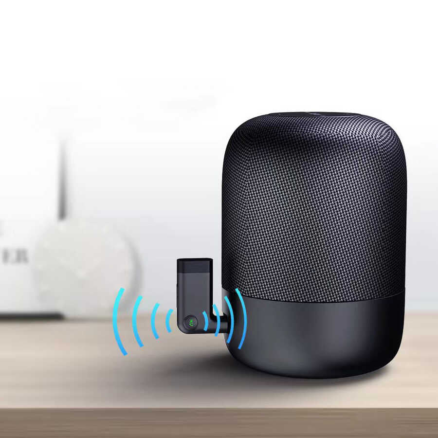 Wiwu YP-05 Bluetooth Receiver Kablosuz Ses Alıcısı Siyah