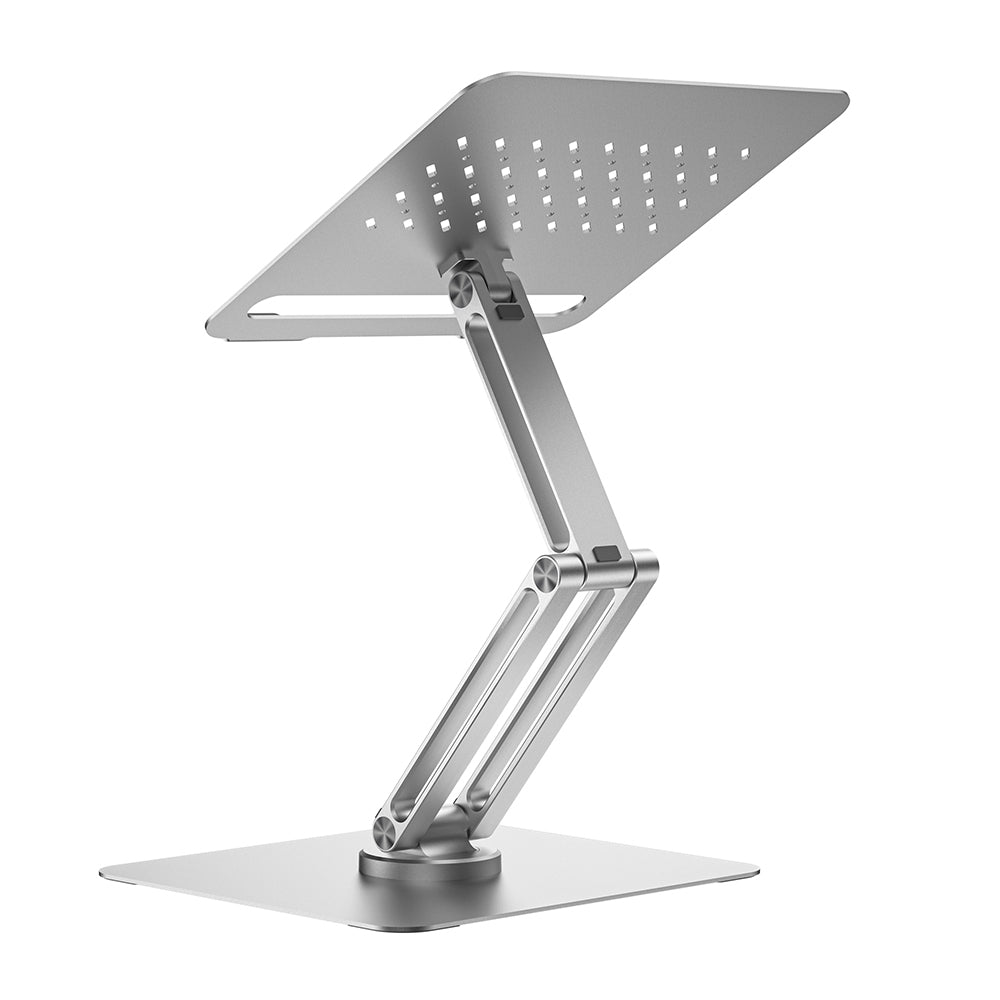 Wiwu ZM-S801 Dönebilen Katlanabilir Ayarlanabilir Laptop Standı Gümüş
