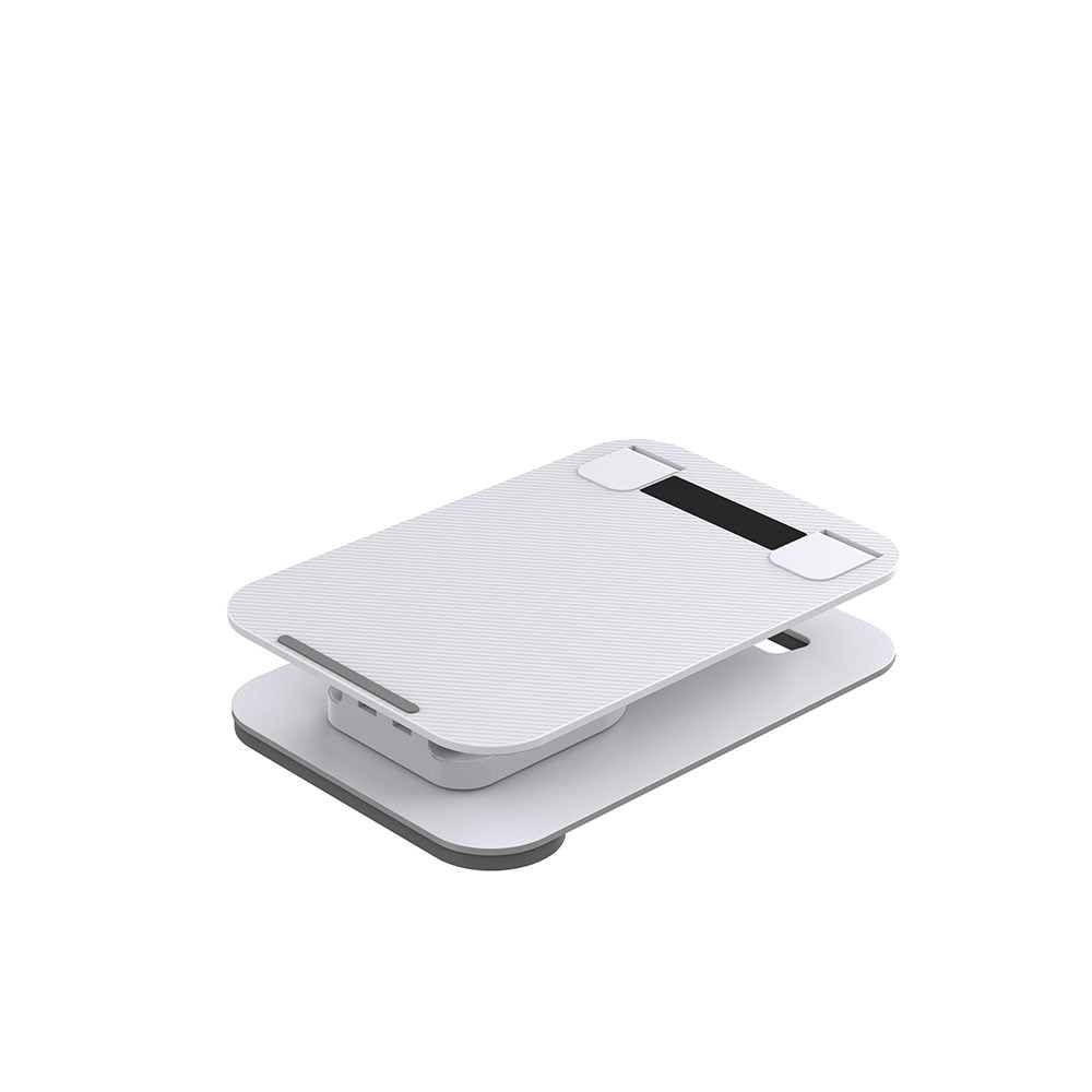 Wiwu ZM010 Taşınabilir Katlanabilir 360 Dönebilen Metal Telefon ve Tablet Standı Beyaz