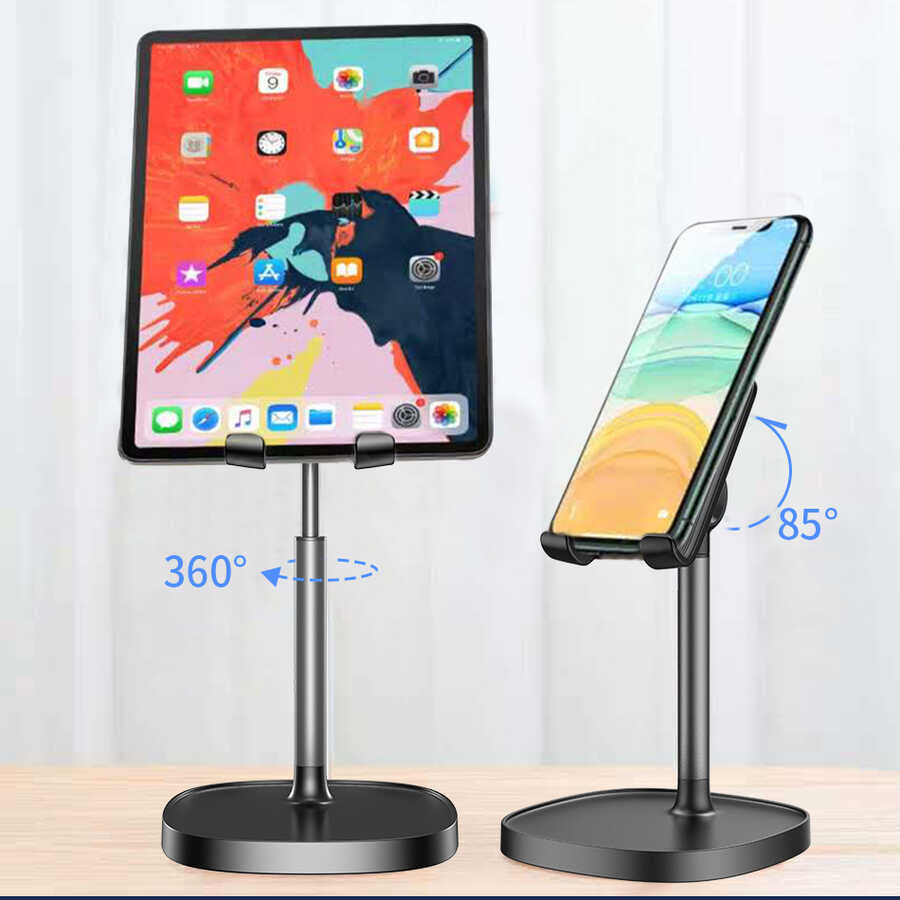 Wiwu ZM101 Tablet - Telefon Standı Siyah