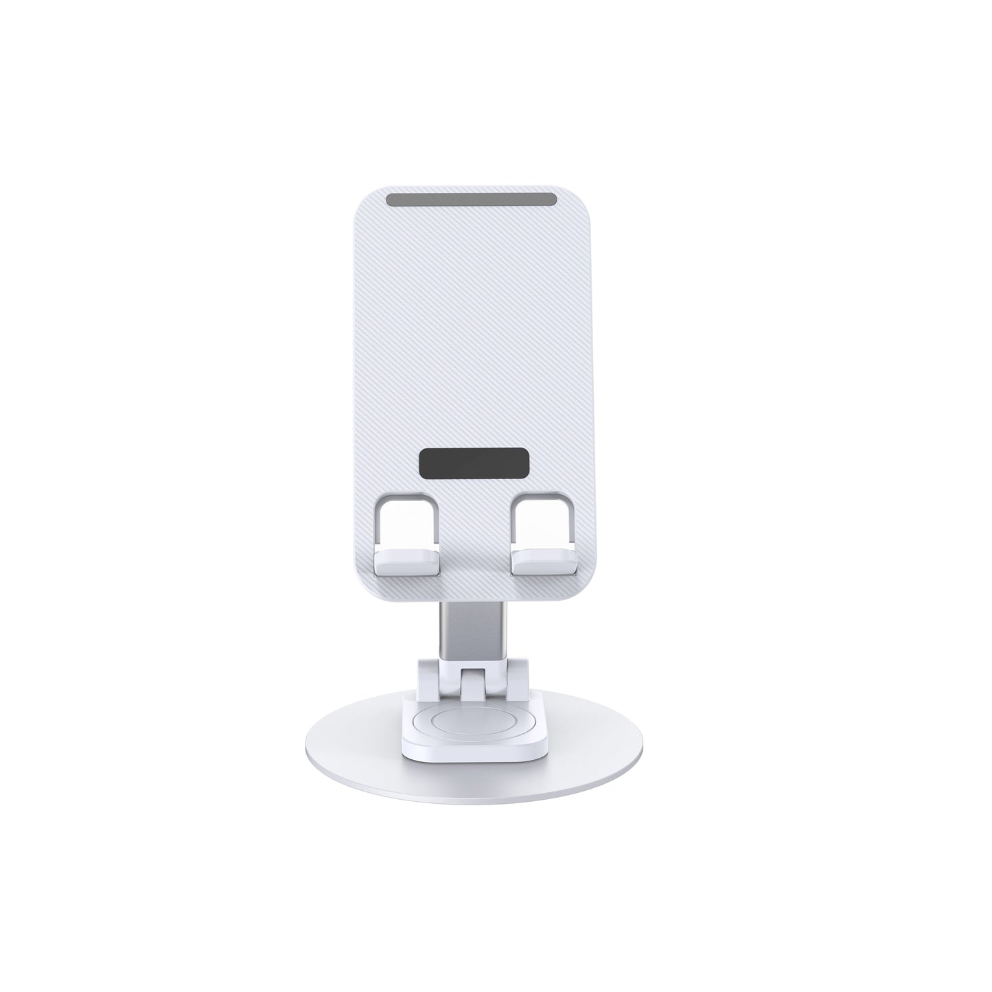 Wiwu ZM109 Taşınabilir Katlanabilir 360 Dönebilen Metal Telefon ve Tablet Standı Beyaz