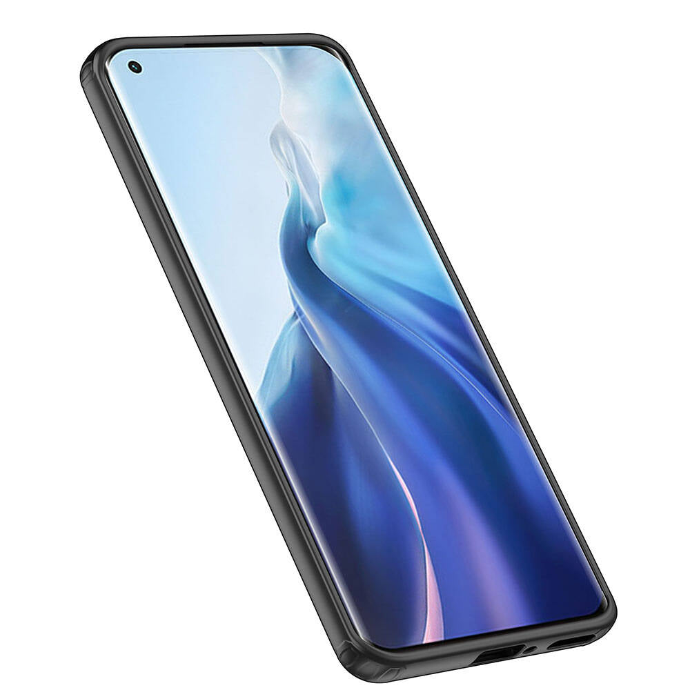 Xiaomi Mi 13 Kılıf Aramid Karbon Fiber M-safe Özellikli Wlons Radison Kapak Siyah