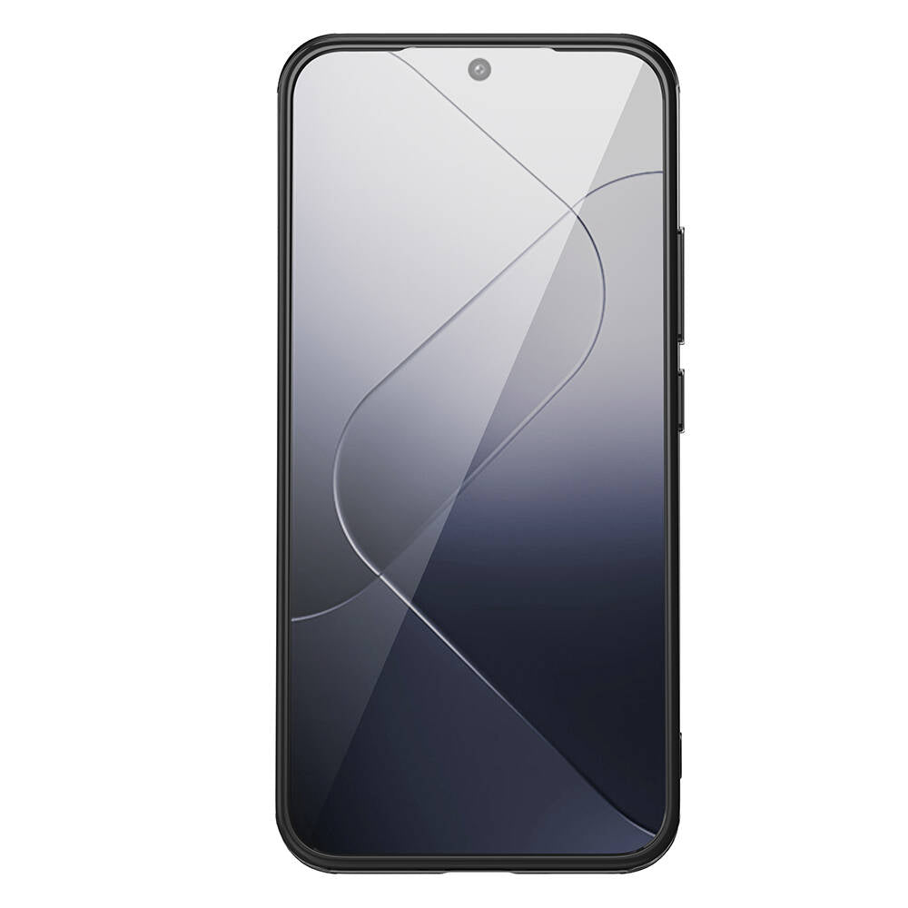 Xiaomi Mi 14 Pro Kılıf Aramid Karbon Fiber M-safe Özellikli Wlons Radison Kapak Siyah