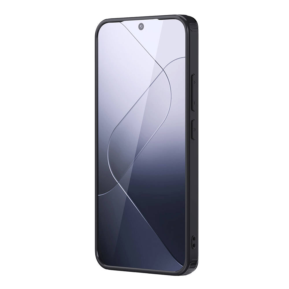 Xiaomi Mi 14 Pro Kılıf Aramid Karbon Fiber M-safe Özellikli Wlons Radison Kapak Siyah