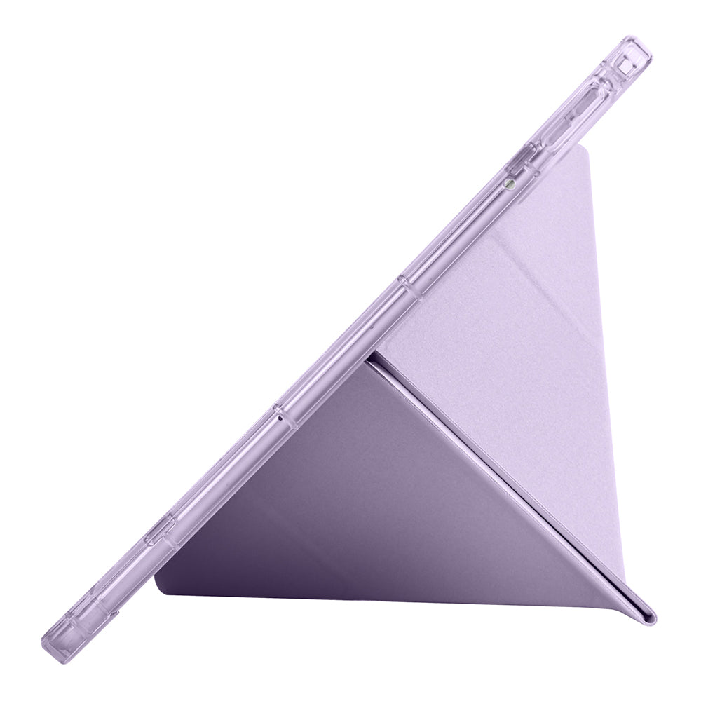 Xiaomi Redmi K Pad Kılıf Zore Tri Folding Kalem Bölmeli Standlı Kılıf Siyah