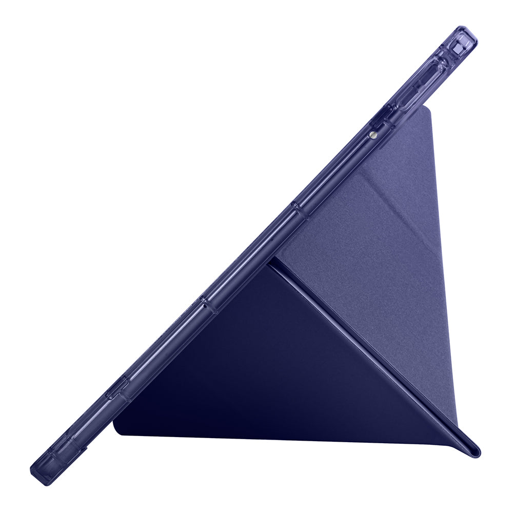 Xiaomi Redmi K Pad Kılıf Zore Tri Folding Kalem Bölmeli Standlı Kılıf Koyu Yeşil