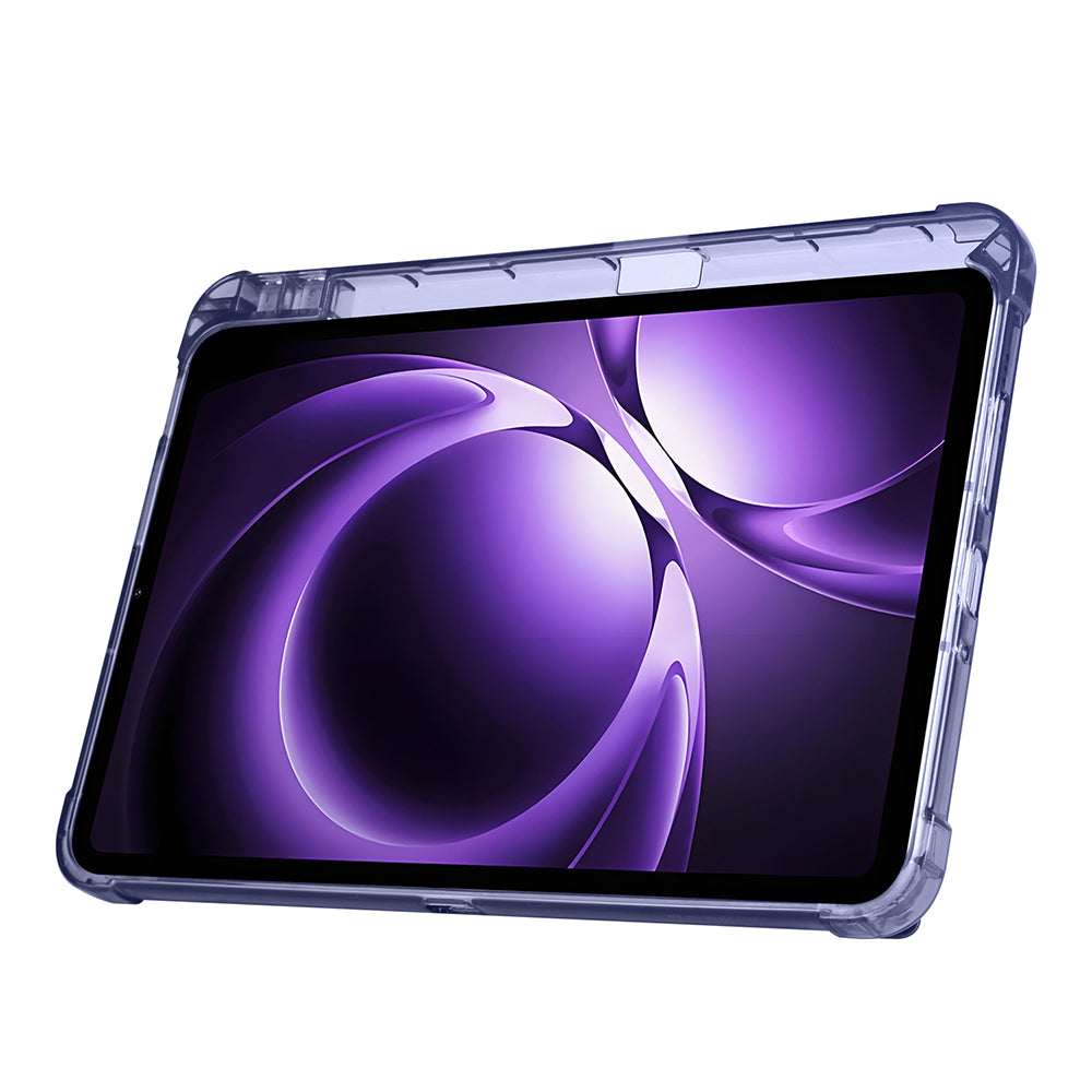 Xiaomi Redmi K Pad Kılıf Zore Tri Folding Kalem Bölmeli Standlı Kılıf Lacivert