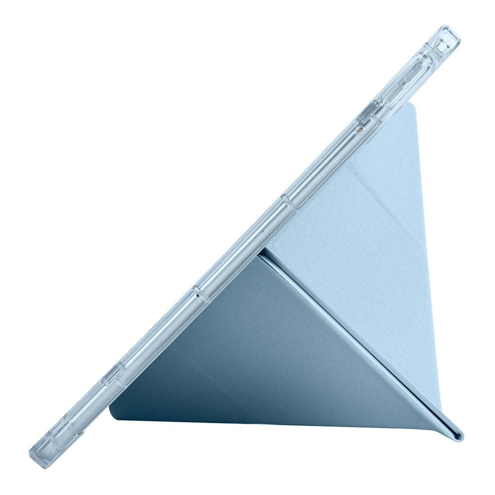 Xiaomi Redmi K Pad Kılıf Zore Tri Folding Kalem Bölmeli Standlı Kılıf Lacivert