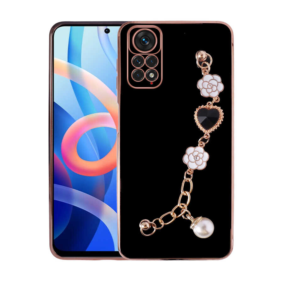 Xiaomi Redmi Note 11S Global Kılıf El Tutamaçlı Kamera Korumalı Zore Taka Silikon Kapak