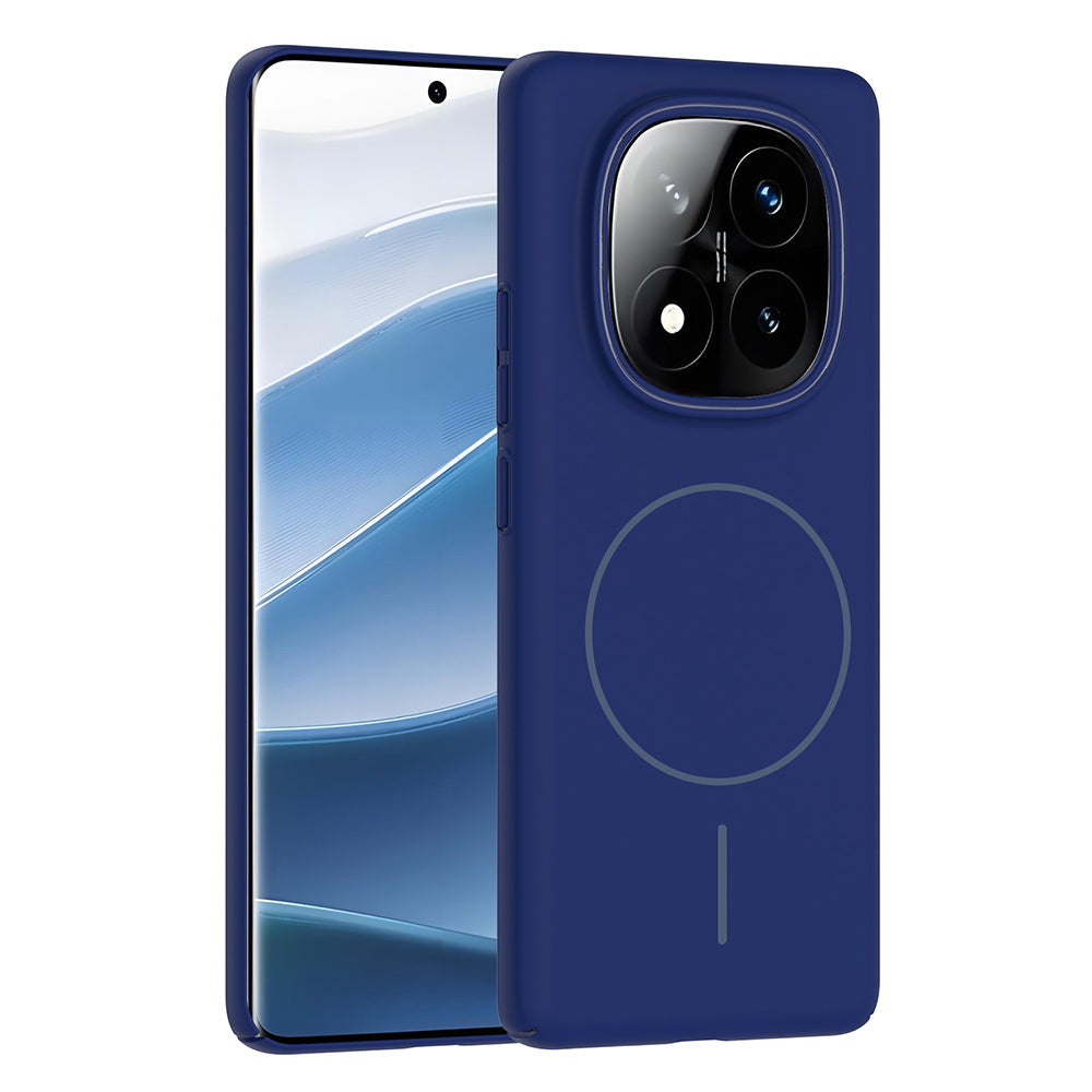 Xiaomi Redmi Note 14 Pro 4G Kılıf M-safe Şarj Özellikli Zore Ruby Sert Kapak