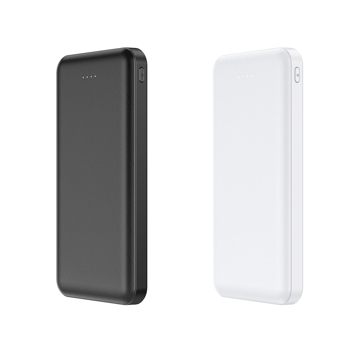 Xipin PX102 Hızlı Şarj Özellikli LED Göstergeli Dual USB Taşınabilir Akıllı Powerbank 10000mAh Beyaz