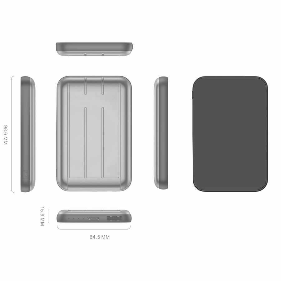 Xipin T109S 5000 Mah M-safe Powerbank Mavi