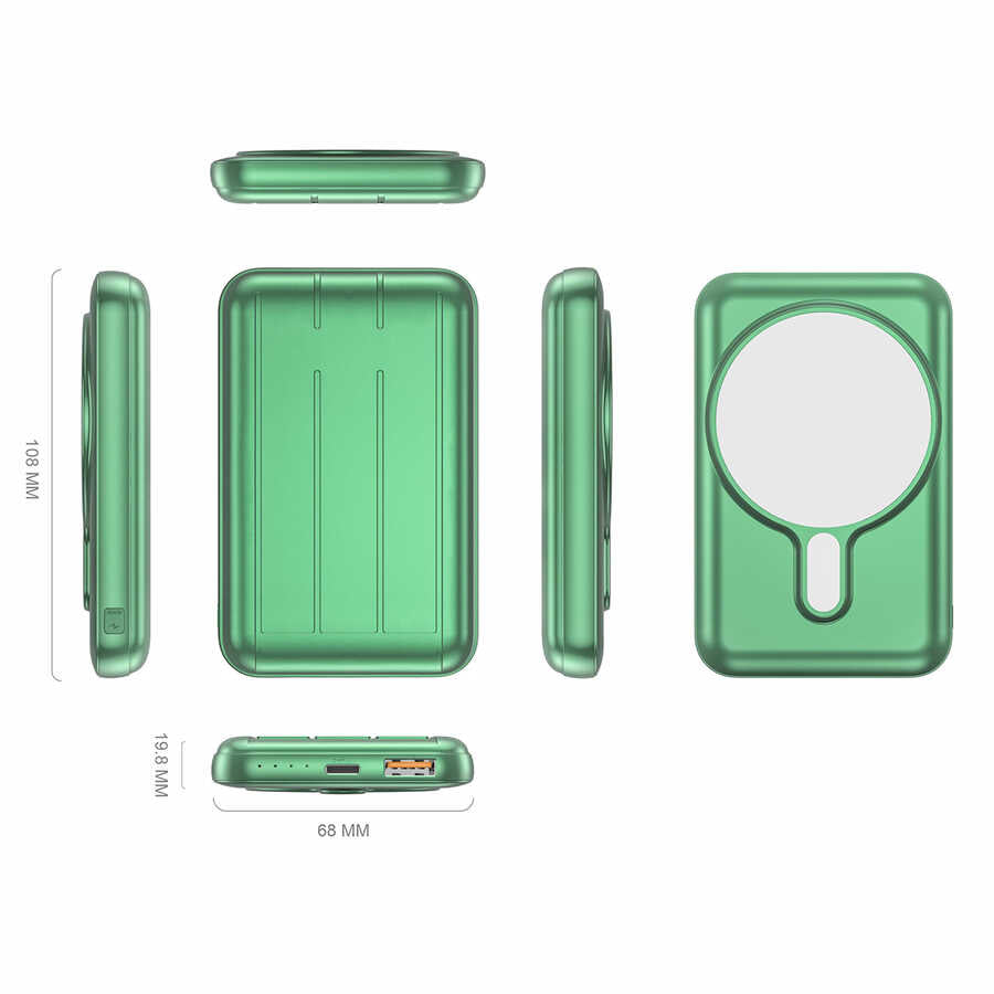 Xipin T113 10000 Mah M-safe Powerbank Mavi