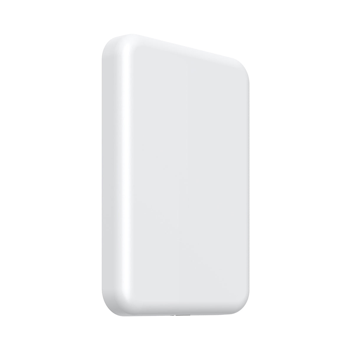 Xipin WS-T123 M-safe Wireless Şarj Özellikli Akıllı Magnetik Powerbank 5000mAh Beyaz